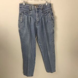 Vintage | 80s 90s Pleated Front Mom Jeans